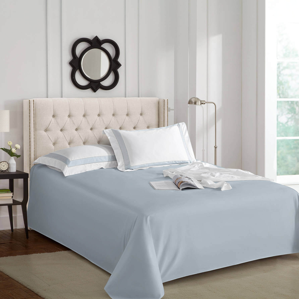 Простыня 180х240 Sharmes голубой