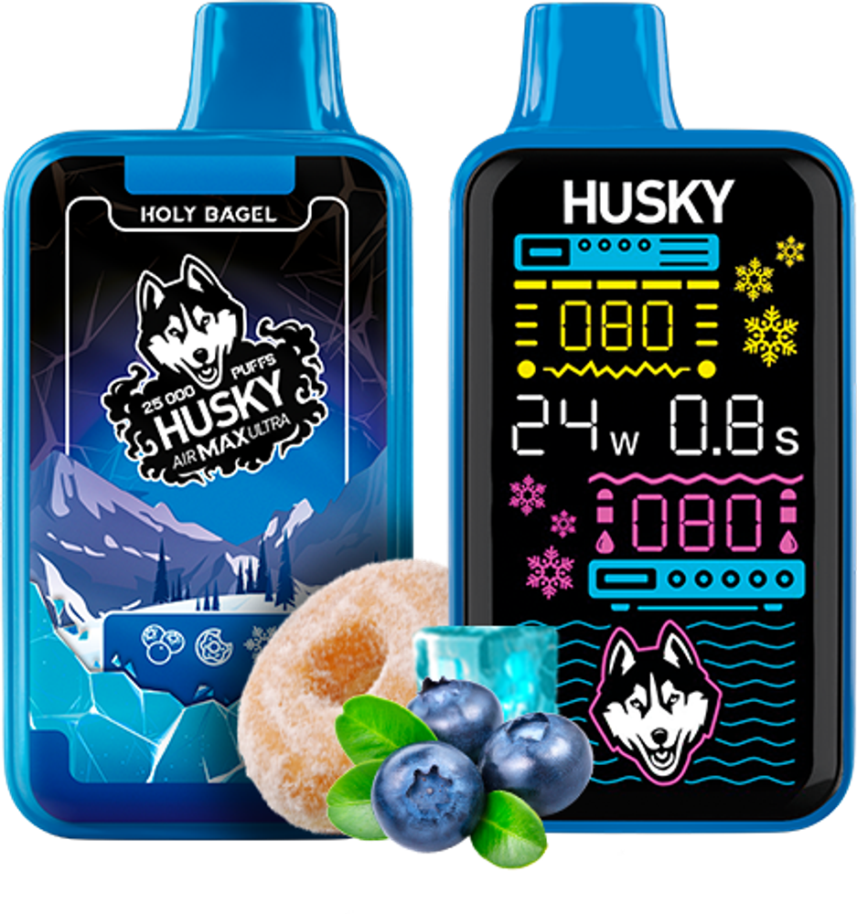 Одноразовая электронная сигарета Husky Air Max Ultra - Holy Bagel (25000 затяжек) Одноразовая электронная сигарета Husky Air Max Ultra - Holy Bagel (25000 затяжек)