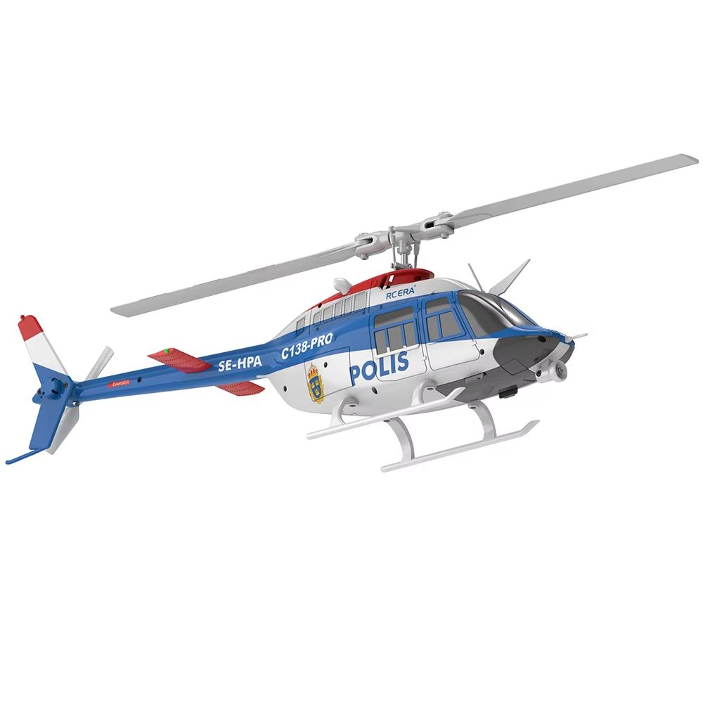Радиоуправляемый вертолёт RC ERA C138 PRO 4CH 6-Axis Gyro 1:33 бесколлекторный мотор , Оптический поток , барометрический датчик