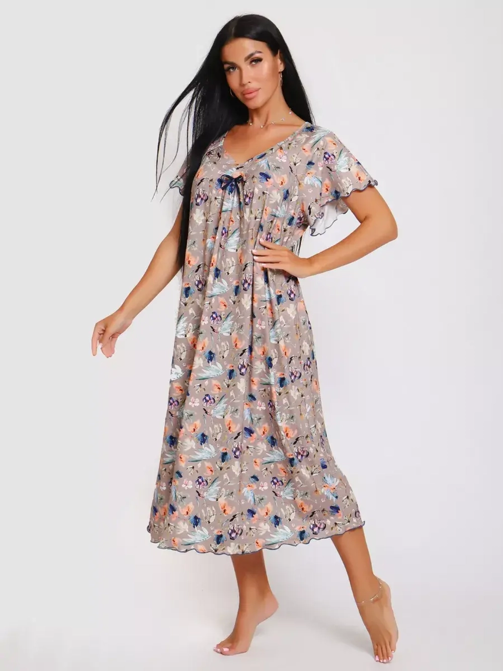 Ночная сорочка из вискозы