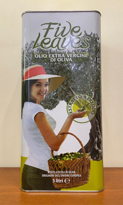 Оливковое масло нерафинированное CARMELA DI CARO 5 L в жестяной канистре Италия, Сицилия