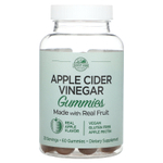 Country Farms, Жевательные мармеладки с яблочным уксусом, настоящее яблоко, 60 жевательных мармеладок (250 мг в 1 жевательной мармеладке)