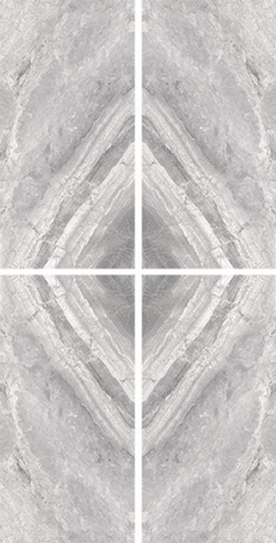 Керамогранит SUPREME Book Match Silver Levigato S/4 (77538)