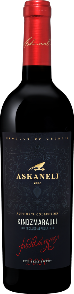 Вино Авторская Коллекция Киндзмараули п/слад крас 0,75 12% Братья Асканели Грузия