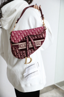 Christian Dior Saddle Bag 25 cm