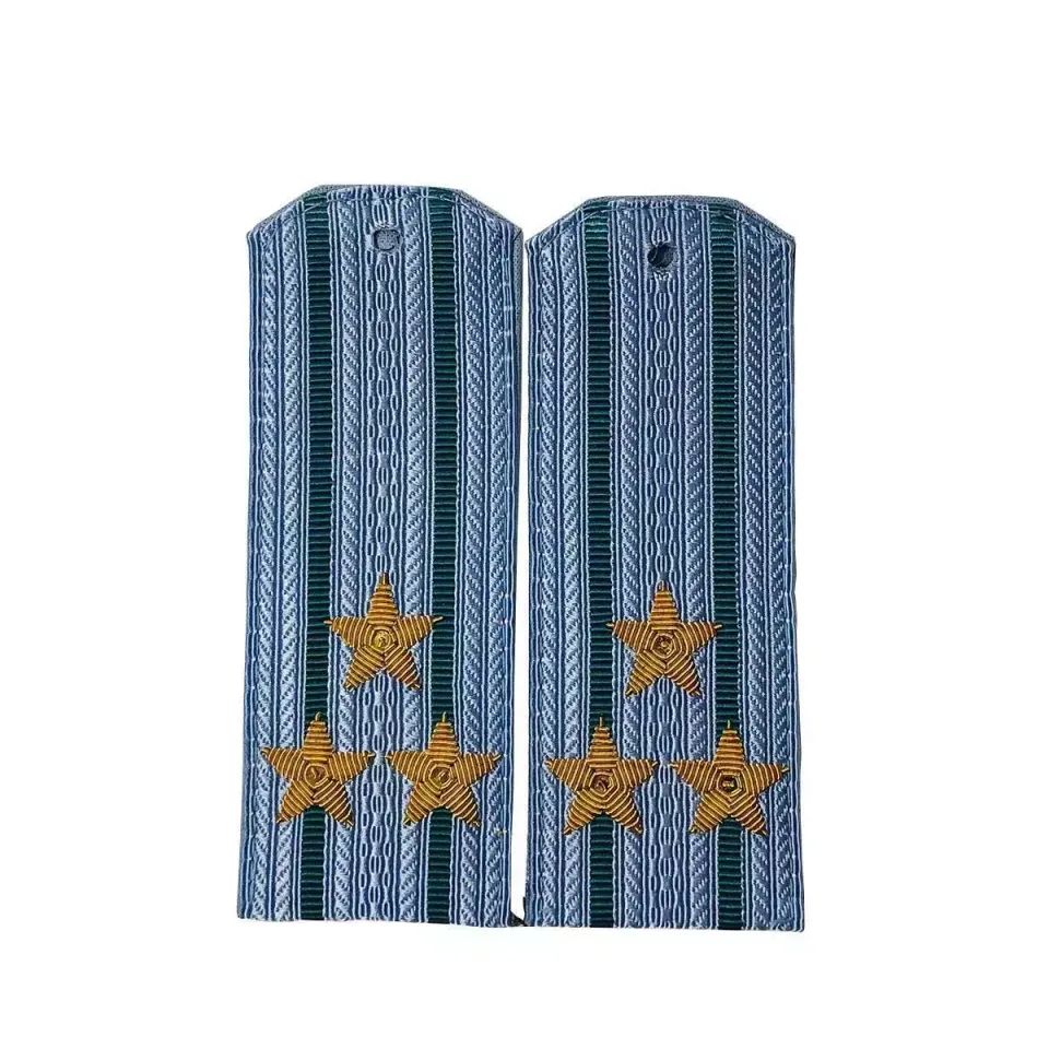 Погоны ПС вышитые на рубашку полковник
