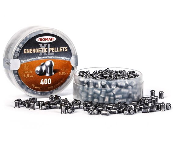 Пули «Люман» Energetic pellets XL 4,5 мм, 0,85 г (400 штук)