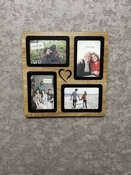 Фоторамка "LOVE" на 4 фото 10х15см