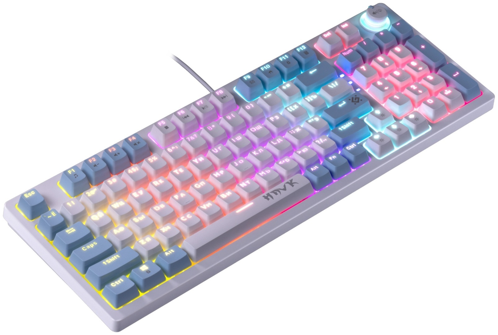 Клавиатура Defender Hawk GK-418 белый