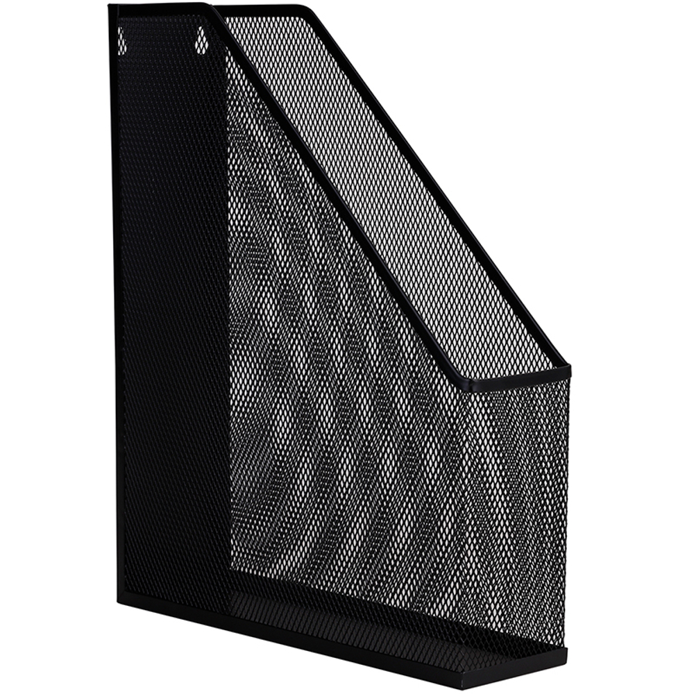 Лоток вертикальный DELI, металлический, черный