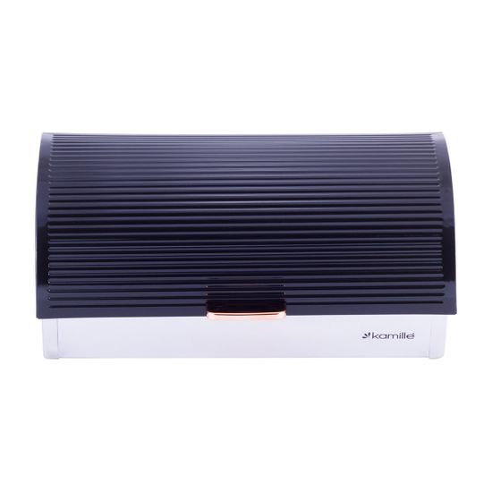 Хлебница Kamille KM 1114 (нержавеющая сталь, пластик)