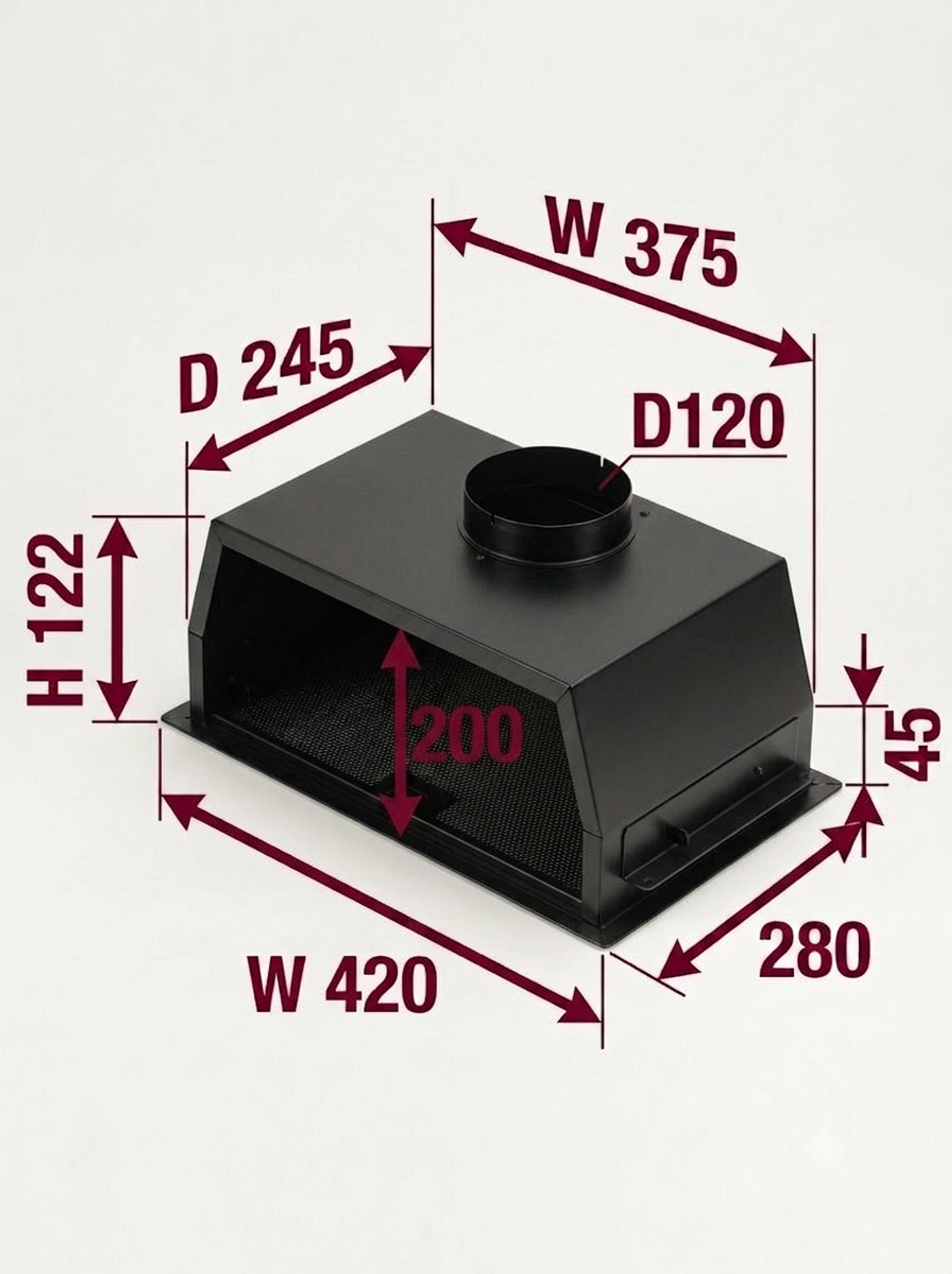 Обновление габаритов и улучшение упаковки вытяжек Kanzler D 540 и D 545