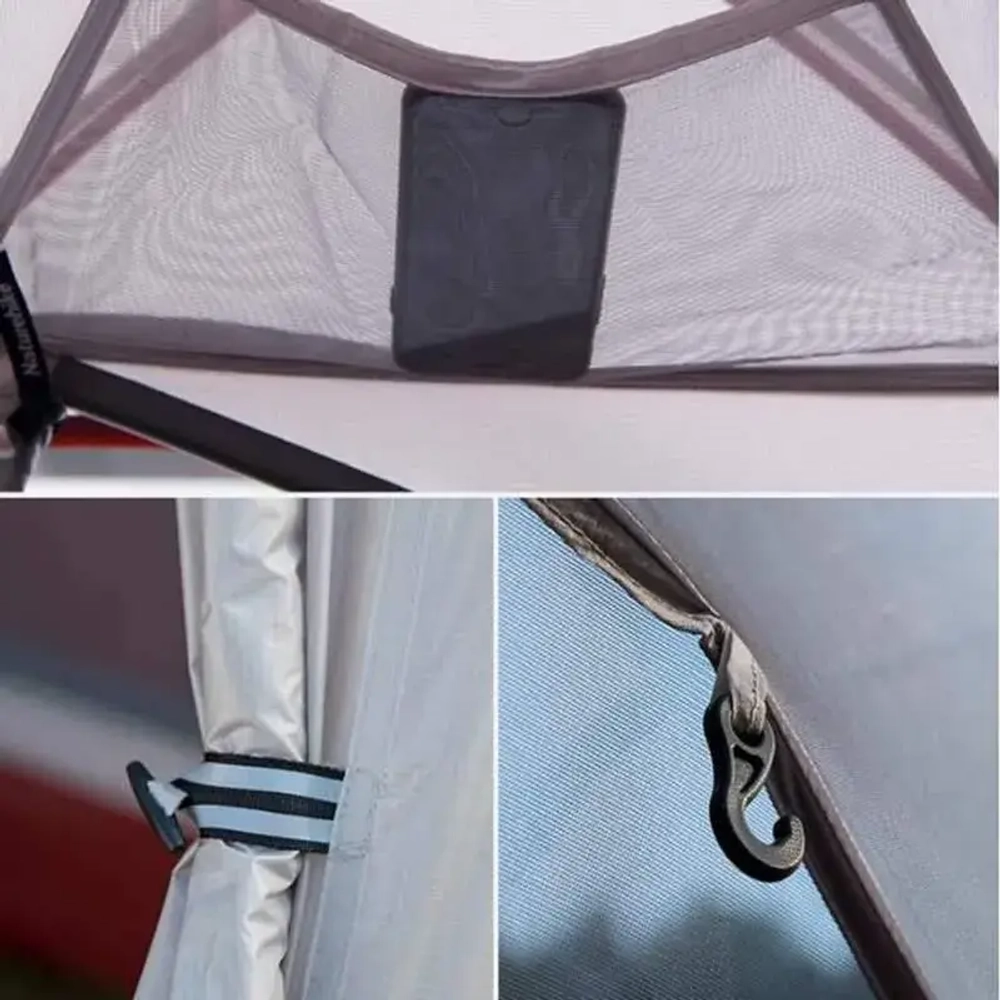 ПАЛАТКА NATUREHIKE CLOUD UP 2 20D NH17T001-T С КОВРИКОМ