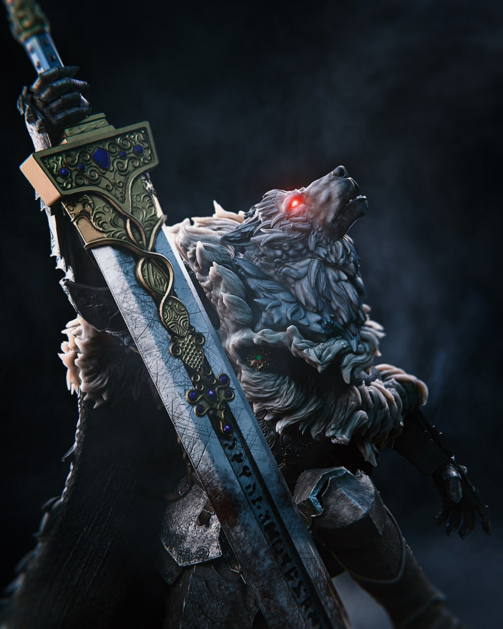 Фигурка Блайд Полуволк Elden Ring