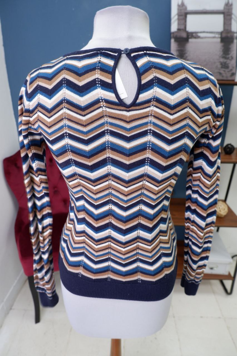 Джемпер Zolla в полоску 42 размер