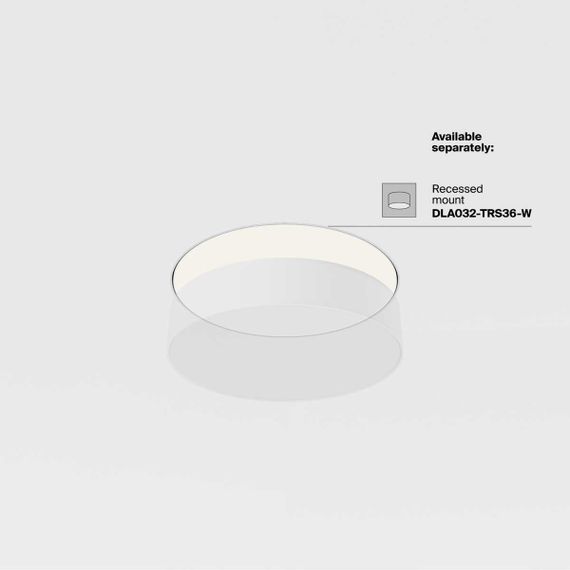 Потолочный светодиодный светильник Maytoni Zon C032CL-36W4K-RD-W