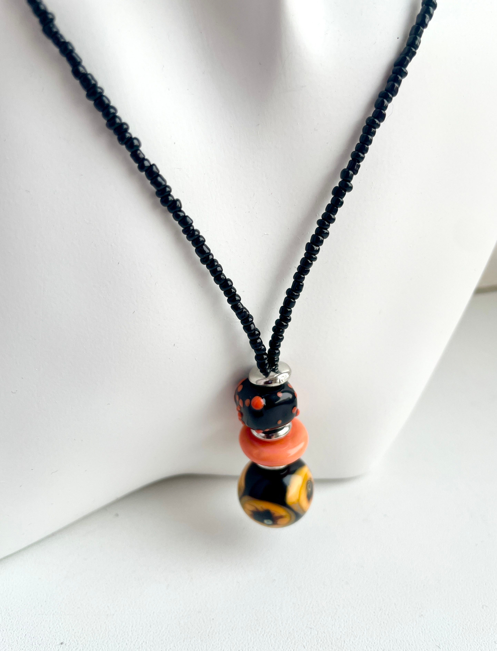 Колье из муранского стекла