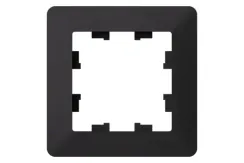 Рамка Systeme Electric ATLASDESIGN AIR 1-постовая карбон 40598