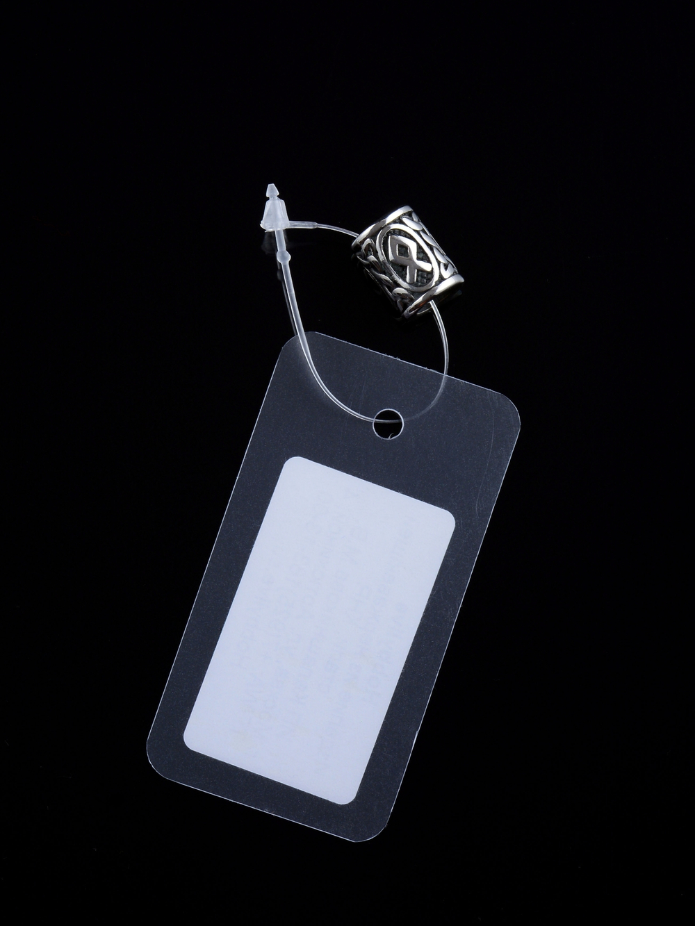 Биркодержатели пластиковые петлевые 3 дюйма (9 см)