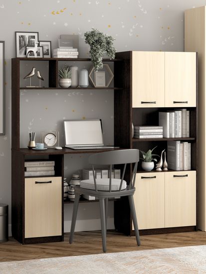 венге / дуб выбеленный