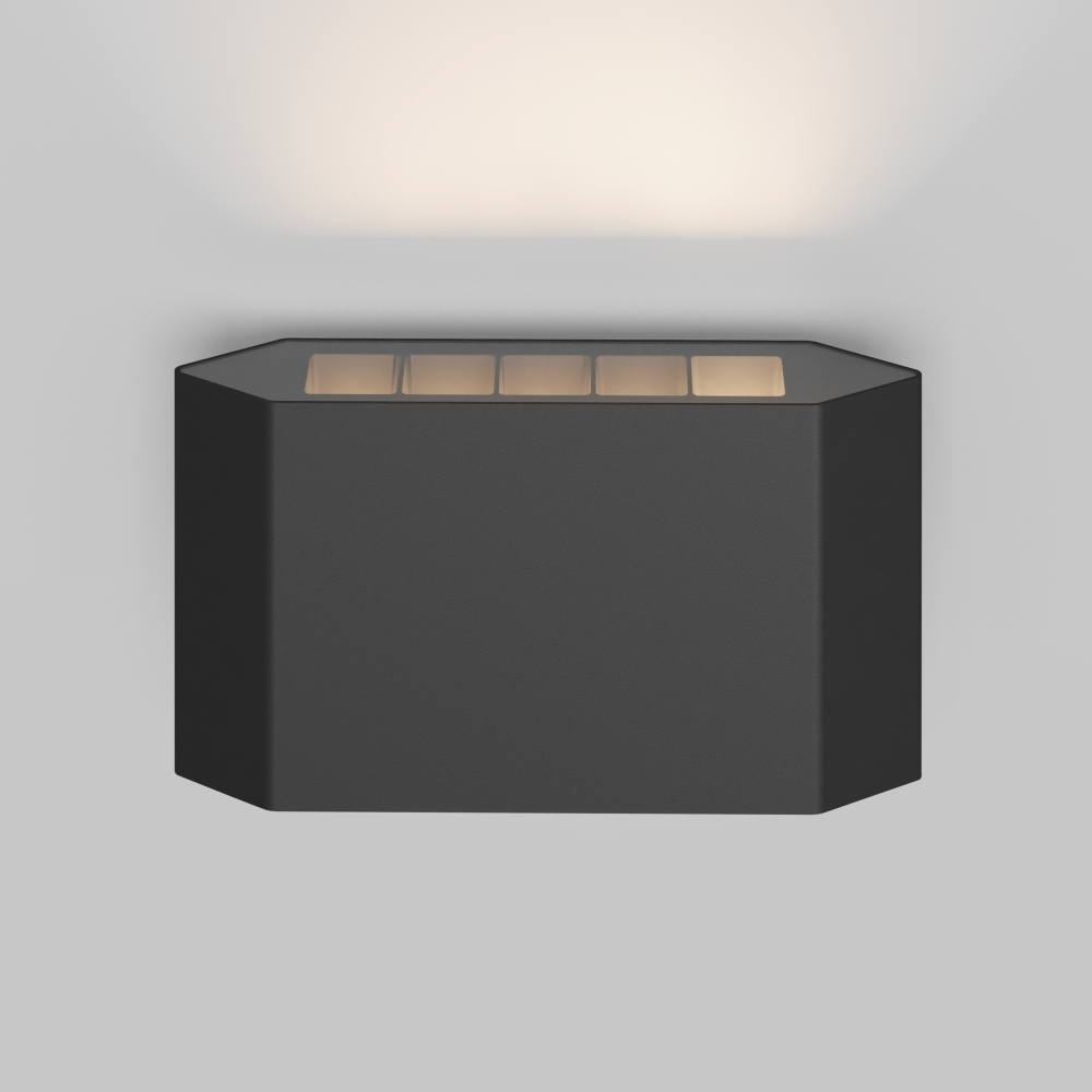 Уличный настенный светодиодный светильник Maytoni Pull O412WL-L5GF3K