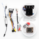 Комплект рамки с разъёмами 9" Lada Vesta 2015-2022 без кана (кнопки руля) - Car-Smart 7189A