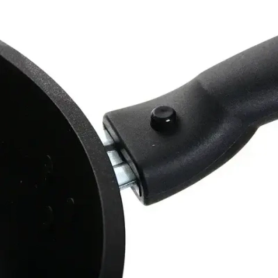 Сковорода 22*5см «Традиция» со съемной ручкой и стекл. крышкой с225а