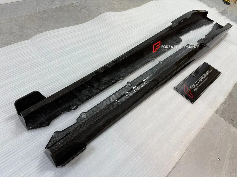 Карбоновые боковые юбки для Ferrari 296 GTS GTB Феррари