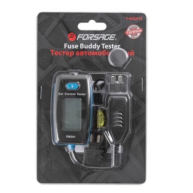 Тестер для проверки тока в системе автомобиля, в блистере Forsage F-04D2010