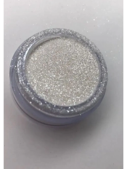 ARTEX мерцающая пудра (звездная пыль) блеск серебро (2 баночки)