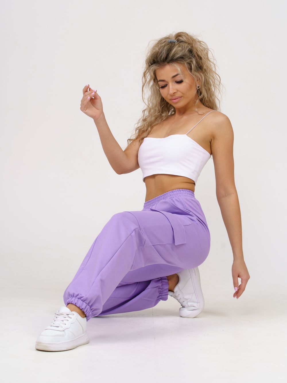 913 Брюки "Лиловый" SveTekst (Акция)