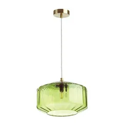 4783/1 PENDANT ODL21 409 зеленый/бронзовый Подвес E27 60W BINGA