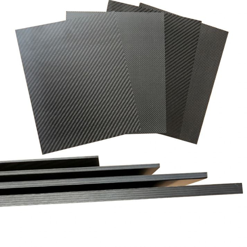 Лист из углеродного волокна 500/500-3мм