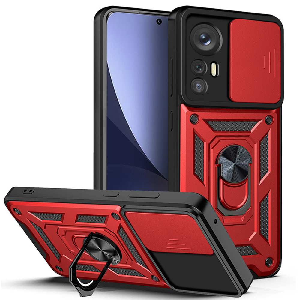 Чехол с кольцом Bumper Case для Xiaomi Mi 12 / 12X