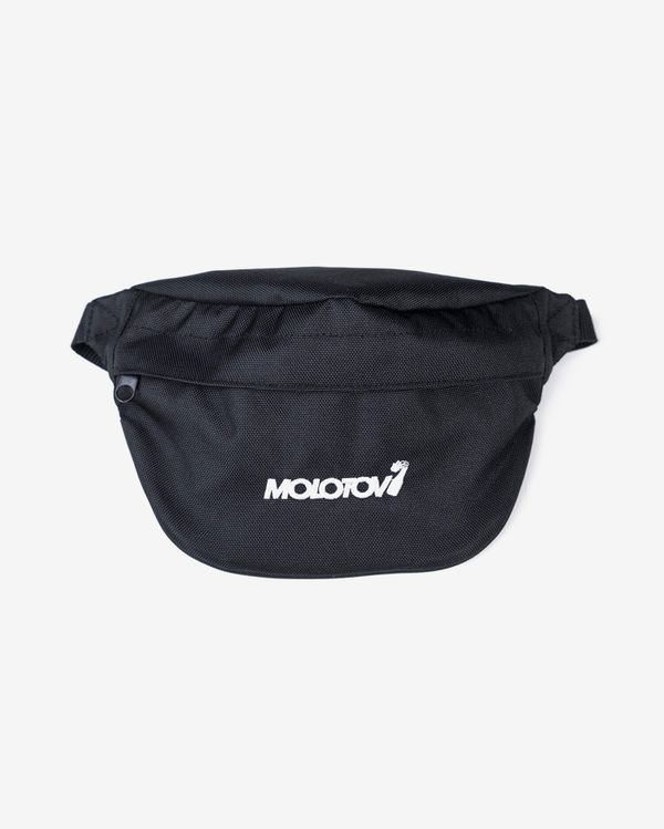 Сумка поясная Molotov Bag Logo Черная - фото 1
