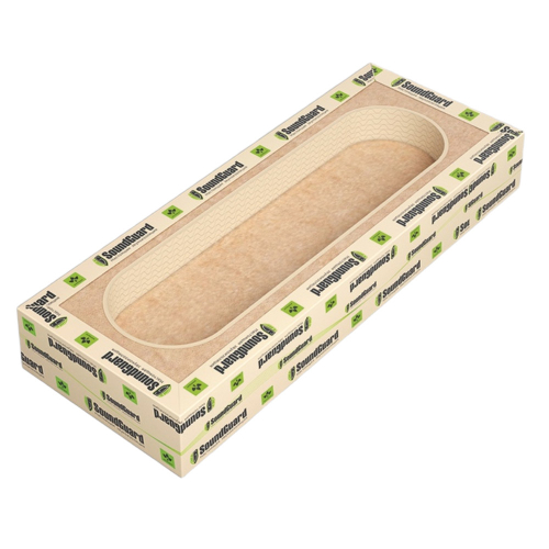 Подрозетник звукоизоляционный Soundguard P-Box 4 415039 четырехсекционный 350х130х48 мм