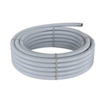 Металлорукав DN 20мм в герметичной ПВХ изоляции, Dвн 20,5 мм, Dнар 25,5, 50 м, цвет серый