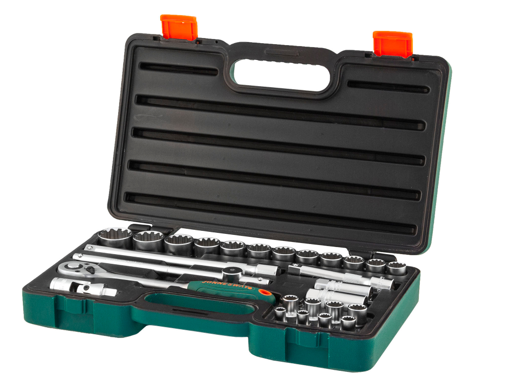 S68H4127S Набор головок торцевых 1/2"DR Super Tech, 27 предметов