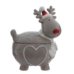 GAEM Конфетница "Северный олень", 600 мл, L14 W12 H18,5 см, 2в.