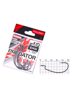 Крючки офсетные Lucky John серии LJHP350 размер 005/0 (5упк.по 5шт.)