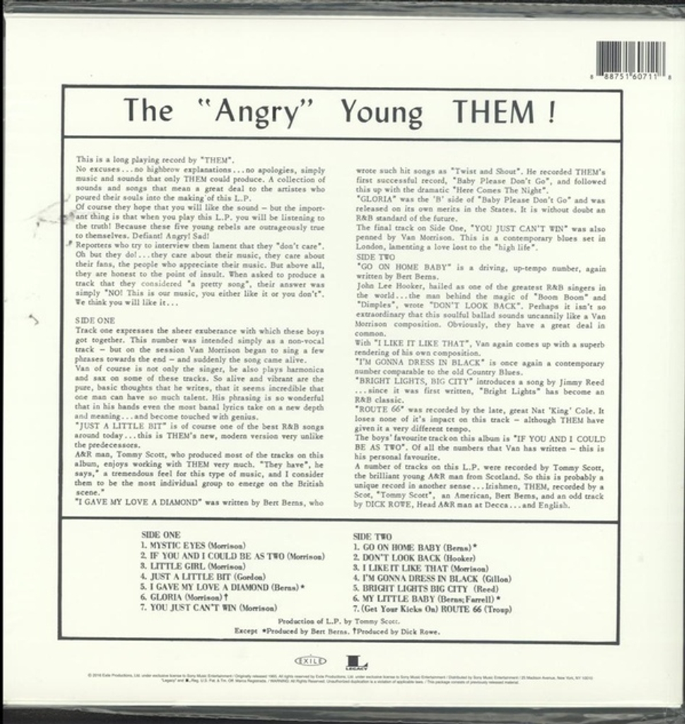Them / The Angry Young Them! (LP)