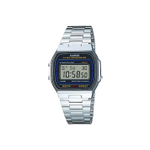 CASIO Unisex YOUTH Silver Watch A164WA-1