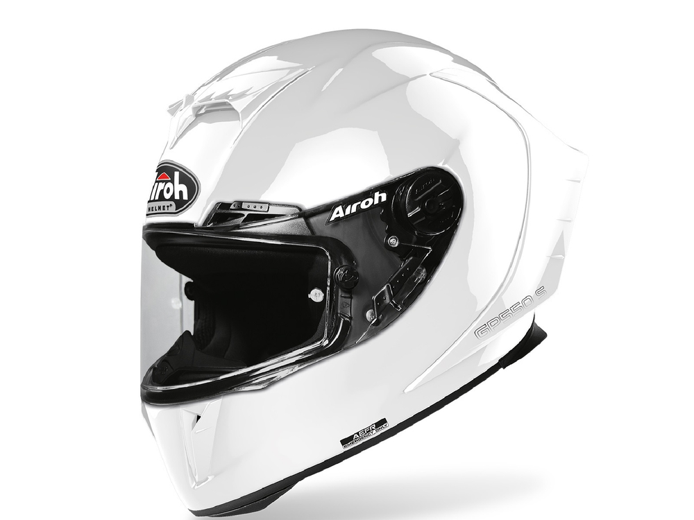 Мотошлем AIROH GP550 S COLOR (WHITE GLOSS интеграл Композит L)