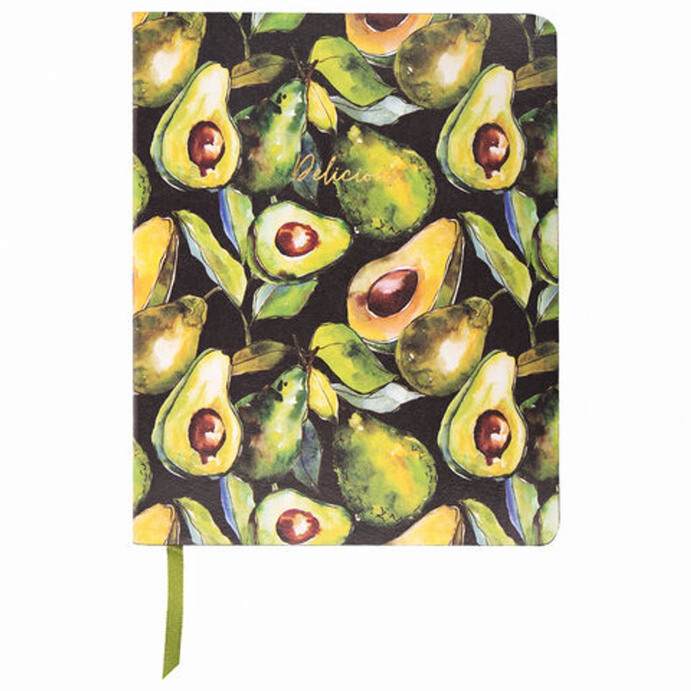 Тетрадь А5 (168х208 мм), 80 л., сшивка, клетка, под кожу, бумага 70 г/м2, BRAUBERG VISTA, "Avocado", 403919