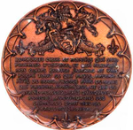 France, Fifth Republic, Château d'Ainay-le-Vieil en Berry, Bronze Medal, 1983