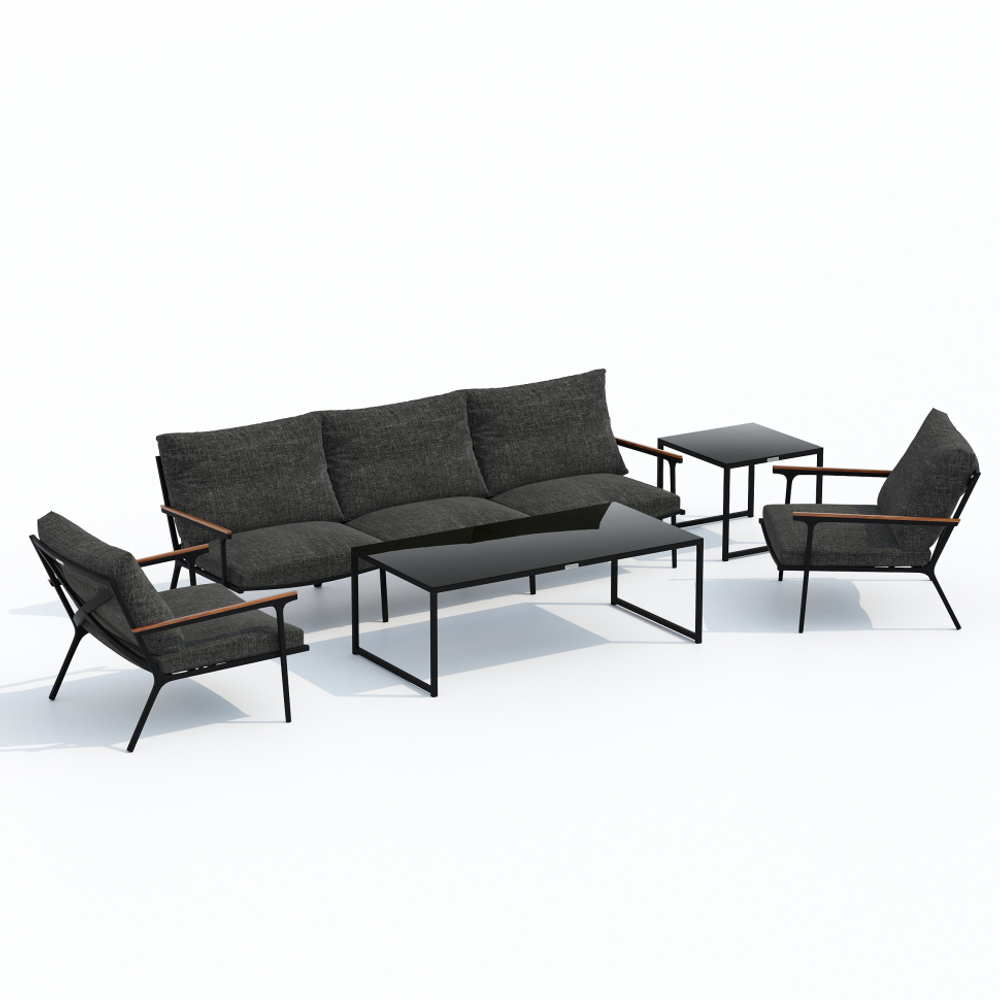 Лаунж зона Ideal Patio ФЕСТА маренго с трехместным диваном