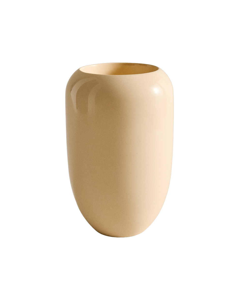 Zara Home Ваза из керамики, цвет бежевый, 22 см