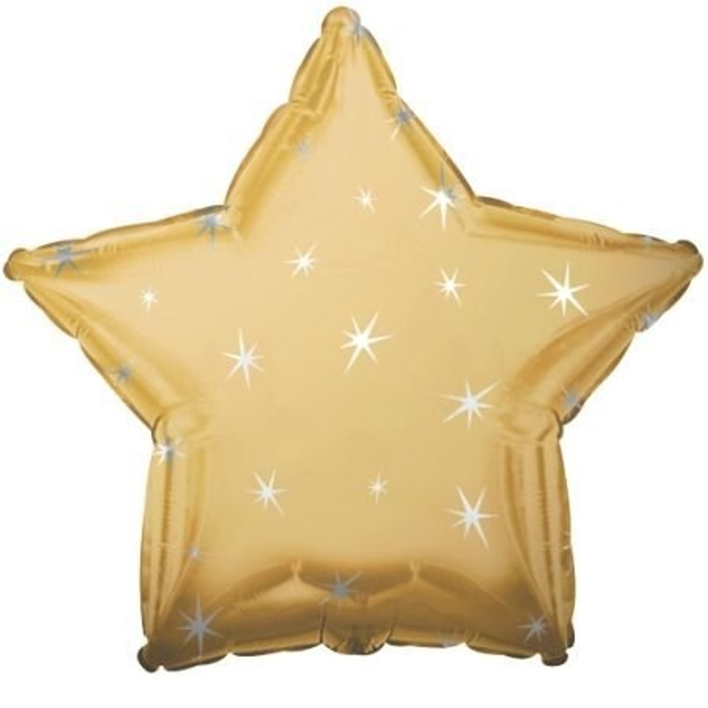 CTI 18" Звезда золото искры