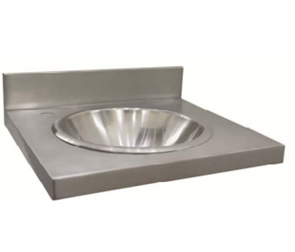 Раковина коллективная прямоугольная нерж. сталь NOFER 13071.3.S матовый