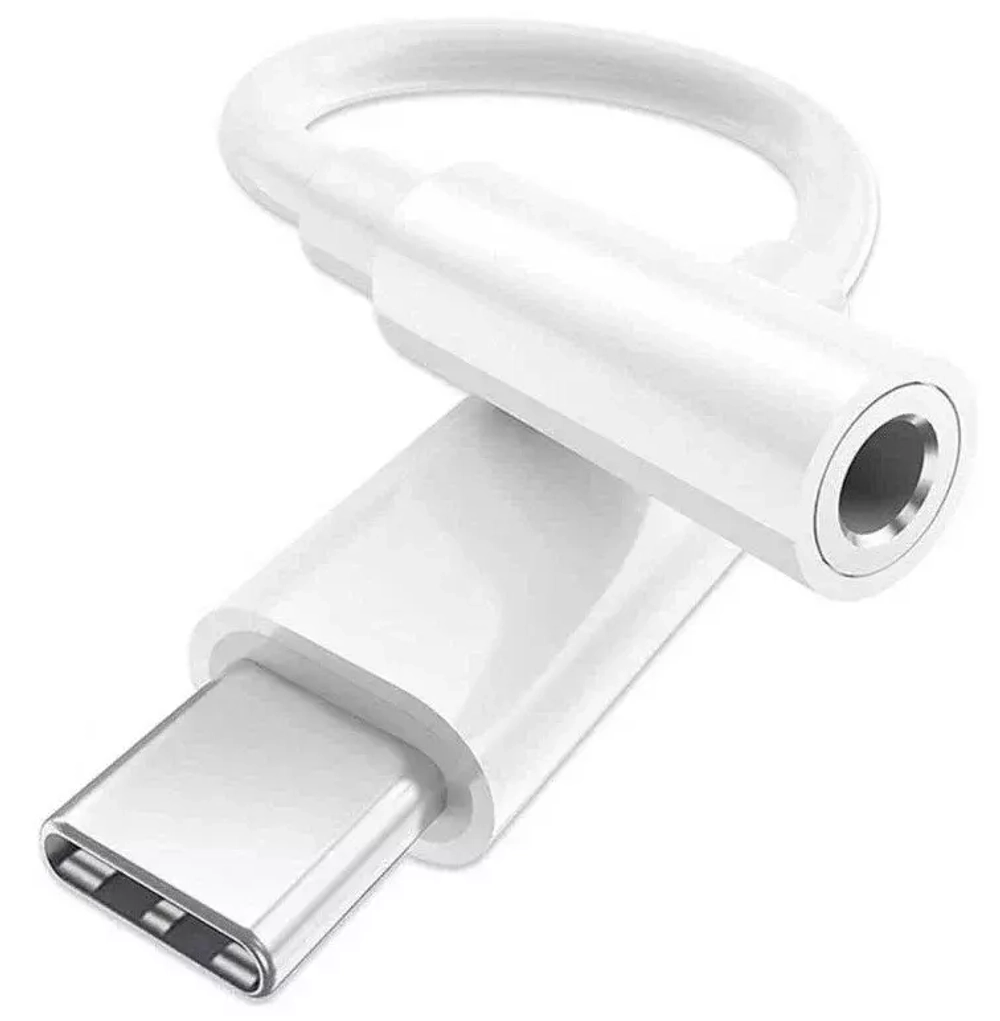 Переходник Samsung USB Type-C - Jack 3.5 белый